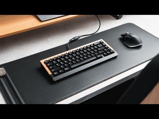 Building A Beautiful Black & Oak Keyboard - Mode Encore Build Stream