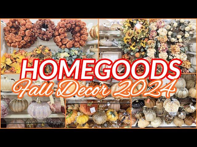 HOMEGOODS FALL DECOR 2024 SHOP WITH ME