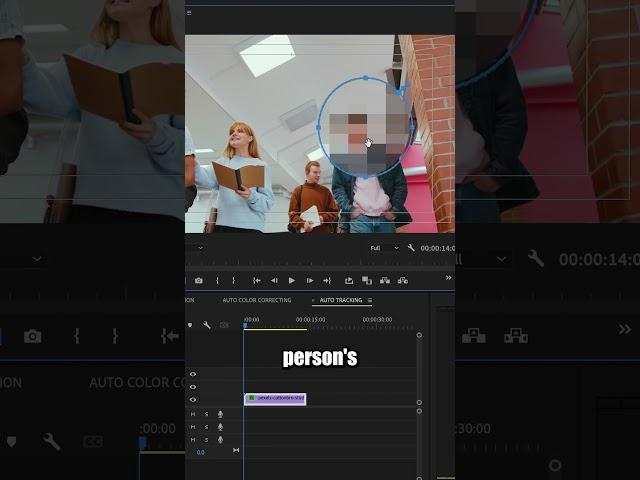 Auto Track & Blur People's Faces In Premiere Pro