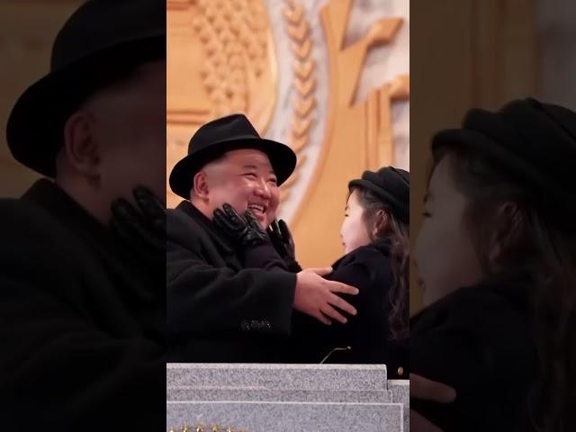 Kim Jong Un’s daughter shares the spotlight with nuclear missiles