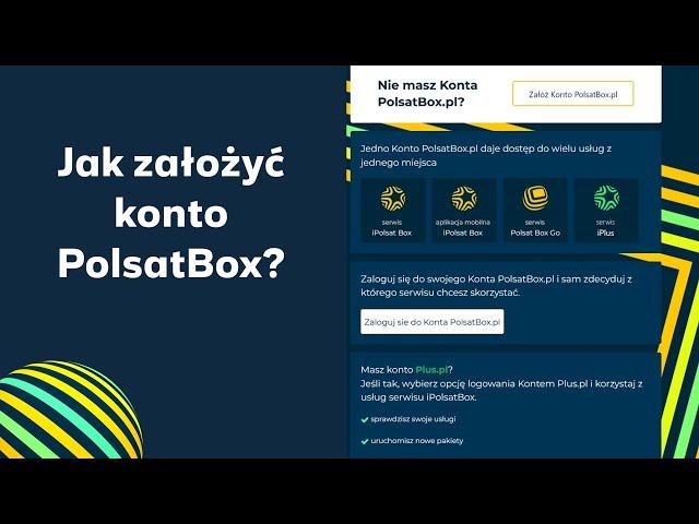 Polsat Box: Jak założyć konto PolsatBox?