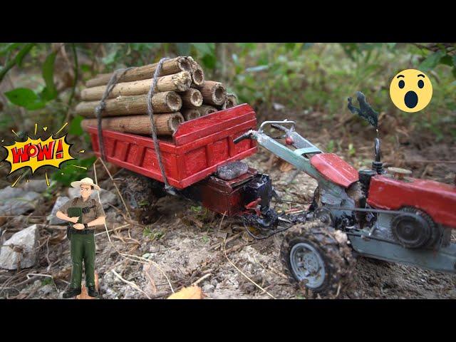diy mini tractors, tractors, tractor projects, wood trailers | Creative Tractor Mini