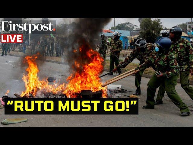 Kenya Tax Protests LIVE: Protests Continue in Nairobi as Kenyans Demand President Ruto's Ouster