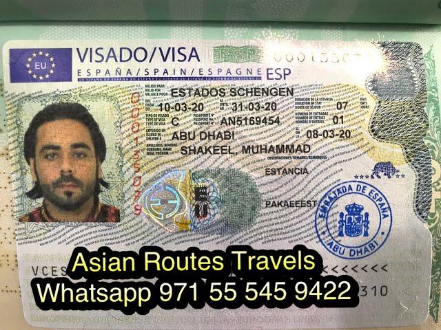 Spain Visa 100% Guaranteed work