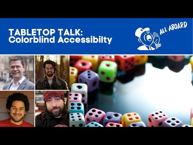 Tabletop Talk: Colorblind Accessibility