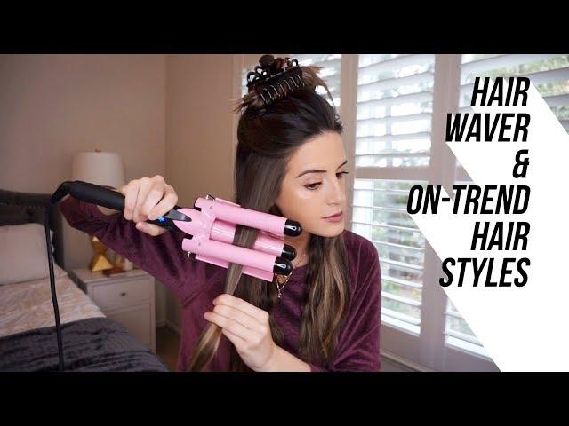 Using a Hair Waver for On-Trend Hairstyles!