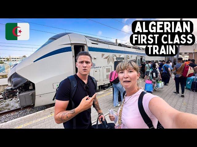 First Class $8 Algerian Train  Algiers To ORAN (luxury) وهران