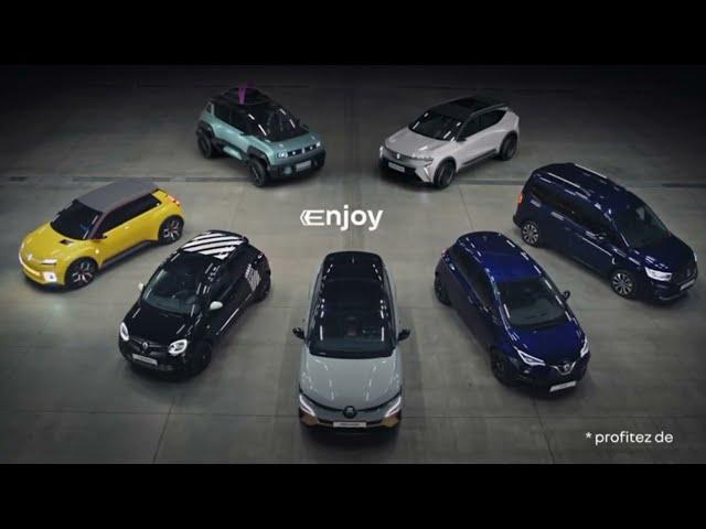 Pub Renault voitures électriques