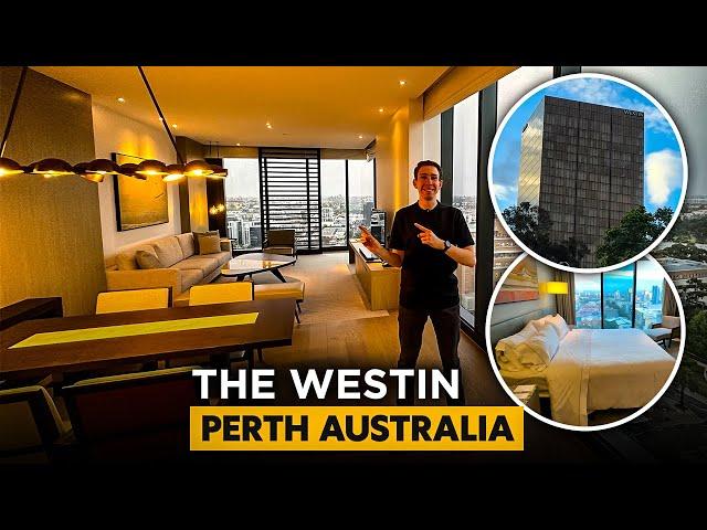 Inside Perth’s INCREDIBLE Westin Luxury Hotel 【Full Review & Tour!!】