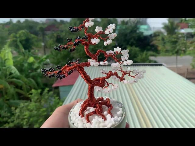 Mini Bonsai Tree Wire Copper 08