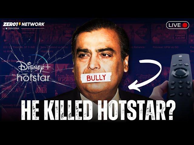 How Ambani killed HOTSTAR step by step? Netflix next? : Business case study