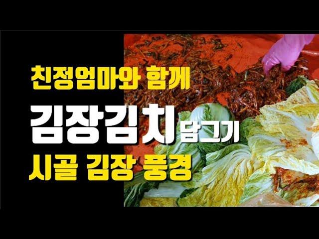 [김장김치] 김장김치 꿀팁 3가지 | 배추 쉽게 절이기 | 김치속 쉽게 만들기