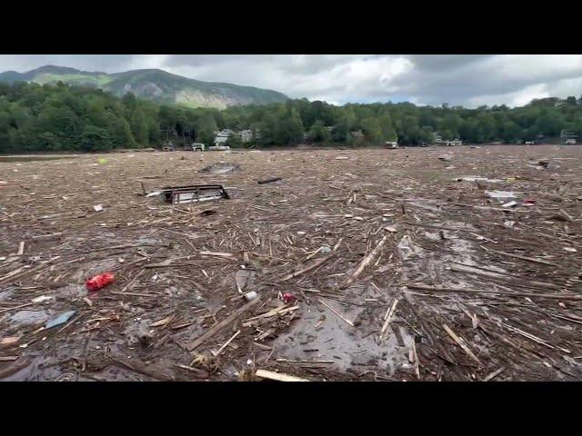 Helene destroys Lake Lure, NC town known for 'Dirty Dancing' movie scenes