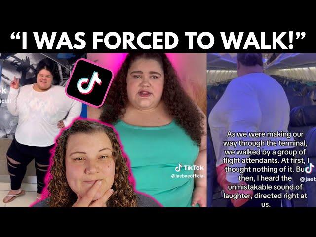 Airlines FORCE plus size creator to WALK | Jae Bae HARASSED and ABANDONED