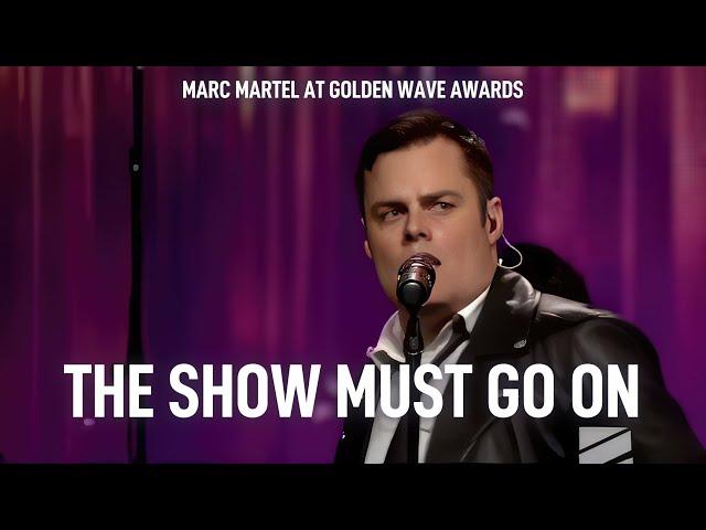 Marc Martel - The Show Must Go On  | Queen Show Live at Golden Wave Awards 2019