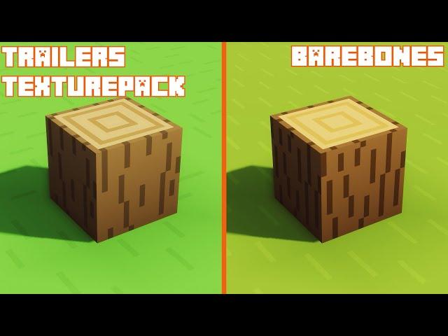 Trailers Texturepack vs Barebones | Texture Comparison