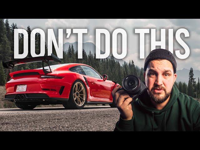 5 Mistakes To AVOID As A Car Photographer! (And The Lessons I Learned)