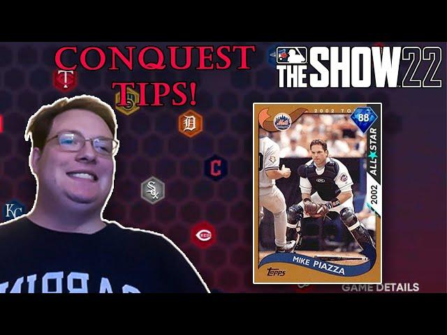 Conquest Tips and Tricks Mlb the show 22