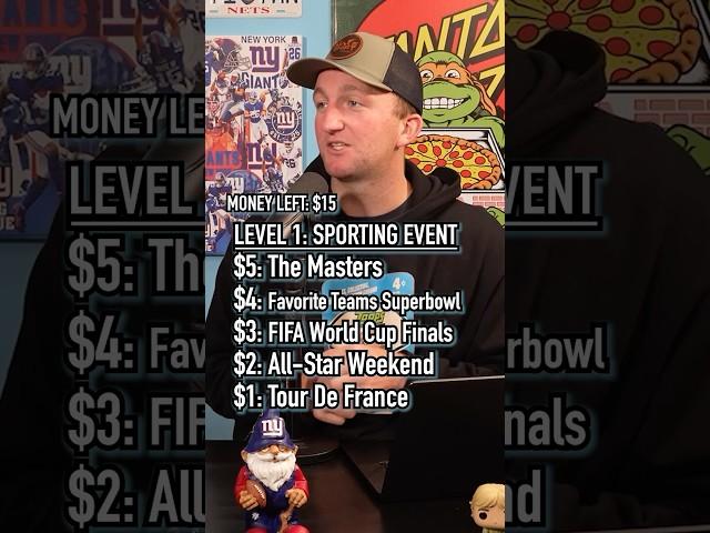 $15 To Build Your Bucket List Of Events! How’d He Do? #shorts #money #sports #music #festival