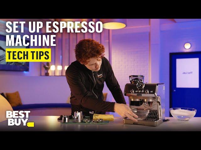 Setting Up the De'Longhi La Specialista Arte Evo Espresso Machine – Tech Tips from Best Buy