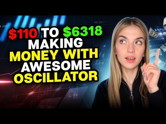 BINARY OPTIONS PROFITABLE STRATEGY | AWESOME OSCILLATOR PROFIT $110 to $6318