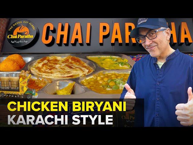 Chai Paratha Best Chai Paratha Mississauga | چائے پراٹھا اور چکن بریانی  |  Street Food PK