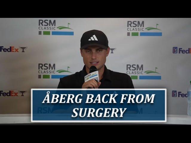 Ludvig Åberg Back From Surgery To Defend RSM Classic