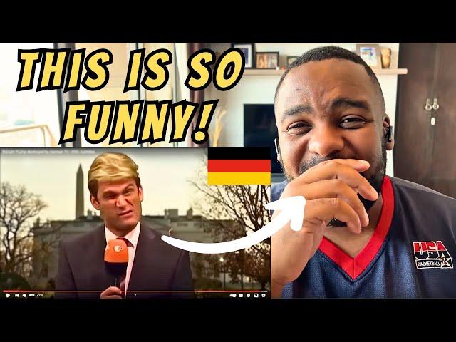 Brit Reacts to Donald Trump destroyed by German TV