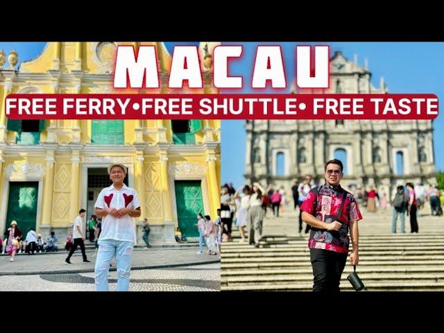 FREE FERRY to MACAU from HONG KONG