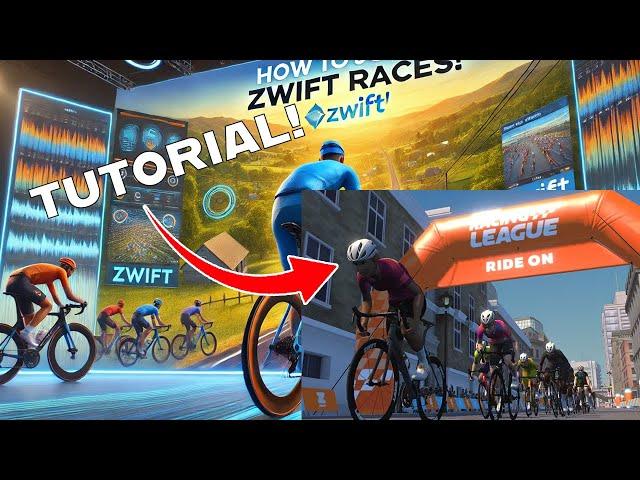 MUST WATCH TUTORIAL - How to Join Zwift Races & Understand the New Zwift Racing Score System