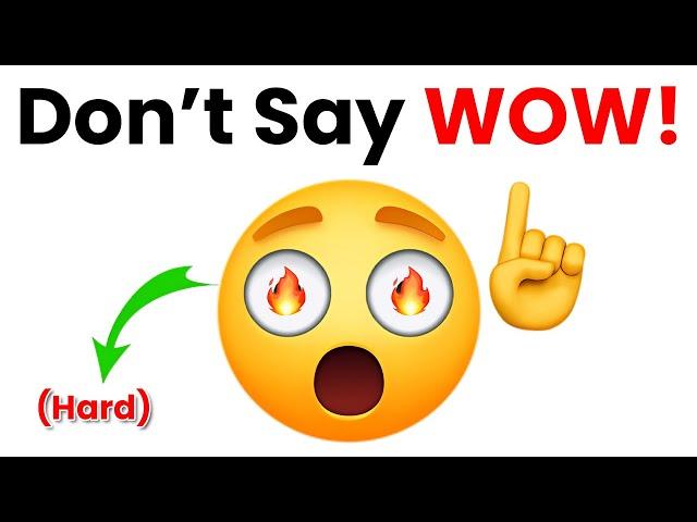 Try Not To Say WOW Challenge (IMPOSSIBLE)