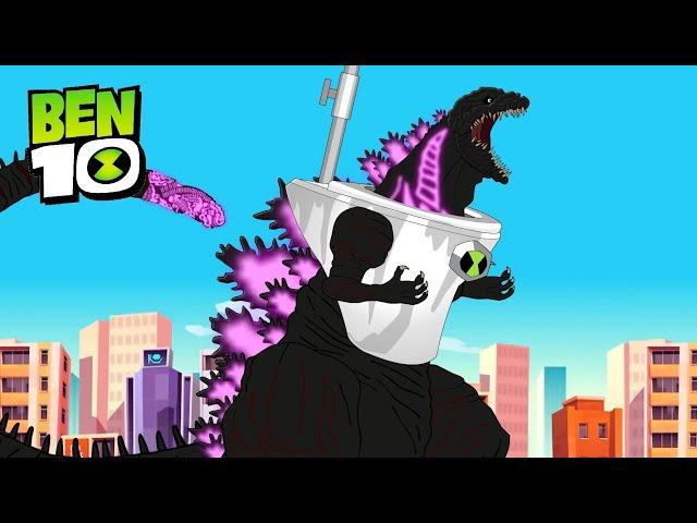 Ben 10 Shin Godzilla x Skibidi Toilet | Fanmade Transformation