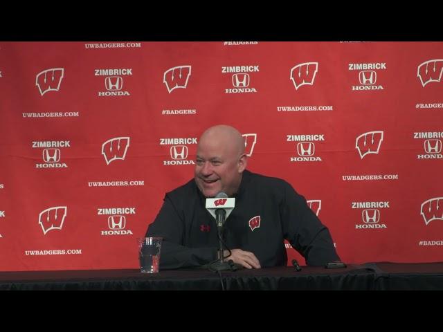 Mike Hastings Weekly Media Conference || Wisconsin Men's Hockey || Mar. 04, 2025