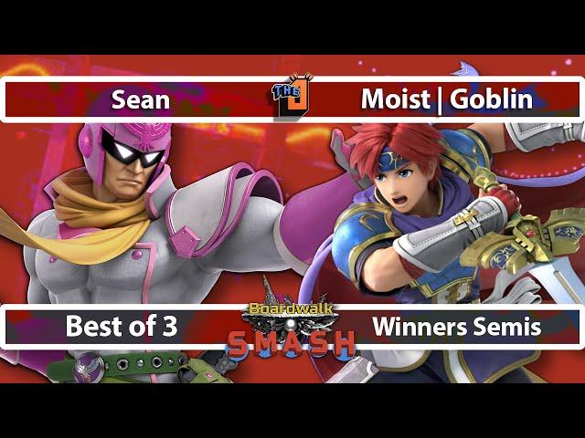 Post Cirque BWS - Sean (Captain Falcon) vs Moist | Goblin (Roy) - Winners Semis - CFL Smash Ultimate