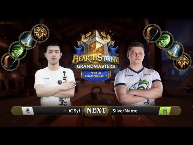 iG.Syf vs SilverName  | Group B Decider | Hearthstone World Championship 2020