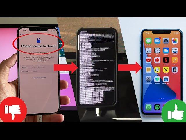 FREE Software Unlock the iCloud Activation Lock on Any iPhone Locked To Owner