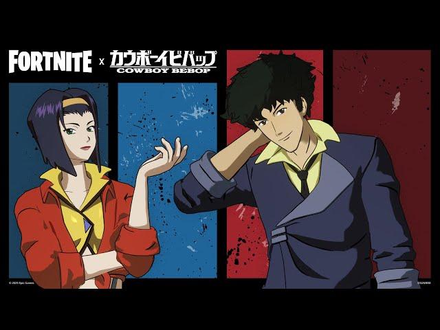 Spike Spiegel and Faye Valentine land in Fortnite 