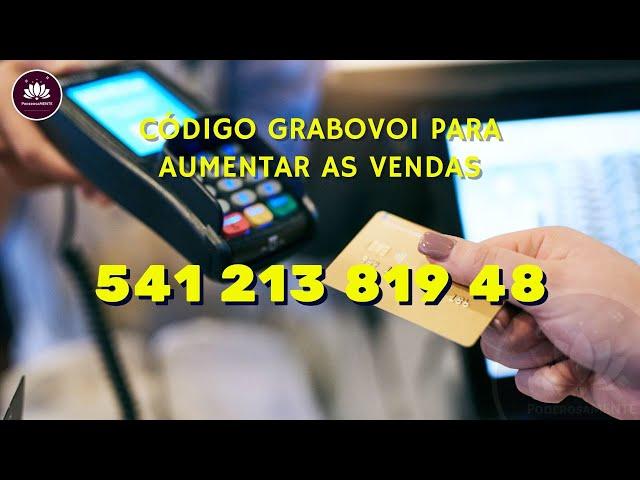 Código Grabovoi para Aumentar as Vendas. 541 213 819 48. Vender mais.