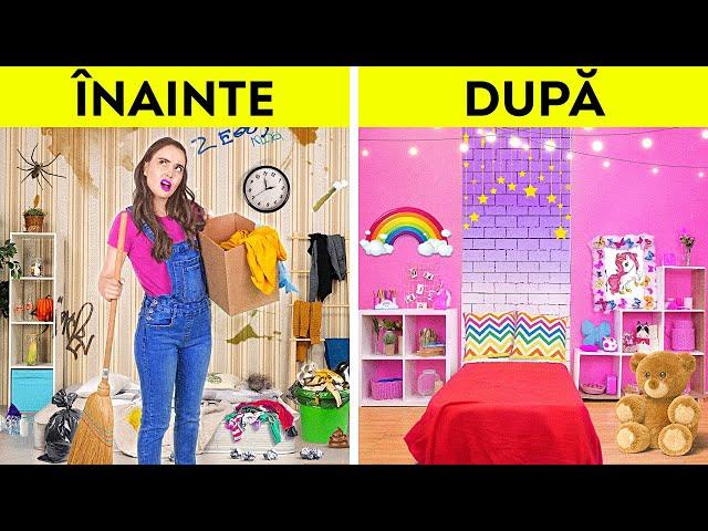 TRANSFORMARE INTERIOARĂ UIMITOARE || Ne construim o casă de vis! Idei DIY geniale, marca 123 GO!