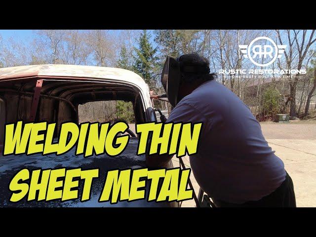 How To Weld Thin Sheet Metal - Automotive Welding - Hobart Handler 140