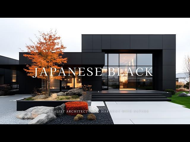 The Quiet Power of Darkness: Exploring Modern Japanese Black Minimalist Architecture