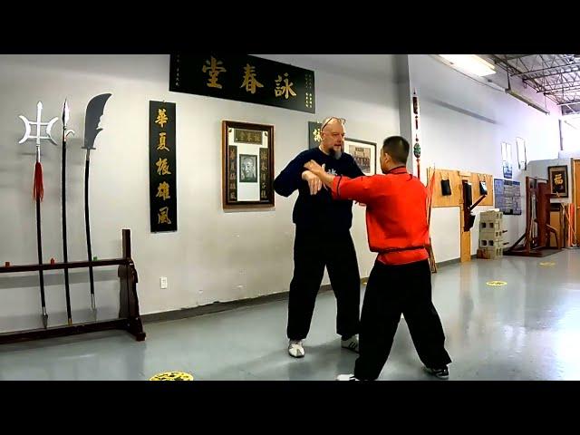 Stepping training - Chi Sao wing chun