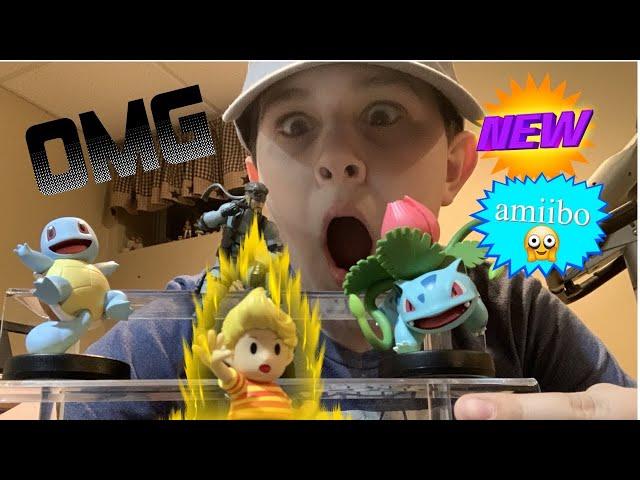 Super Smash Bros amiibo wave 15 + Lucas amiibo Unboxing