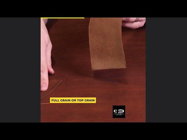 Demystifying Leather Types: Full Grain, Top Grain, and Bonded Leather Explained