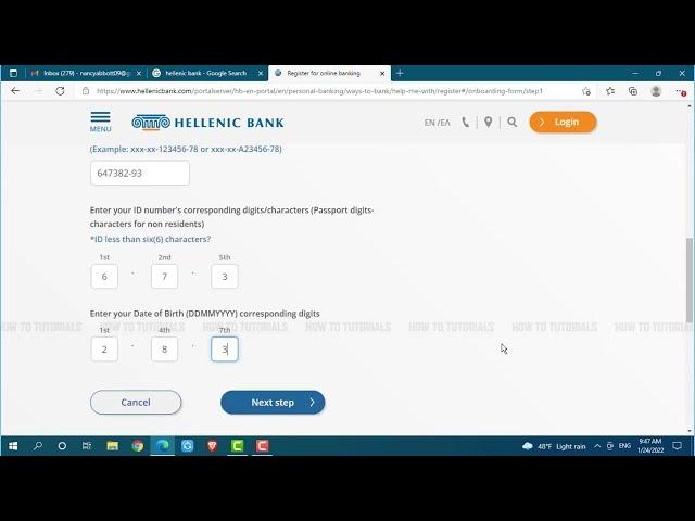 How To Create Hellenic Bank Online Account 2022 | Hellenic Bank Online Banking Sign Up Help