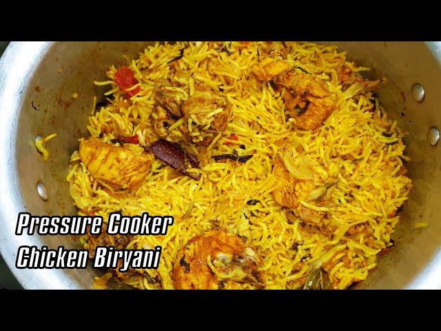 Pressure Cooker Chicken Biryani || Very Easy and Tasty || Kondas Kitchen