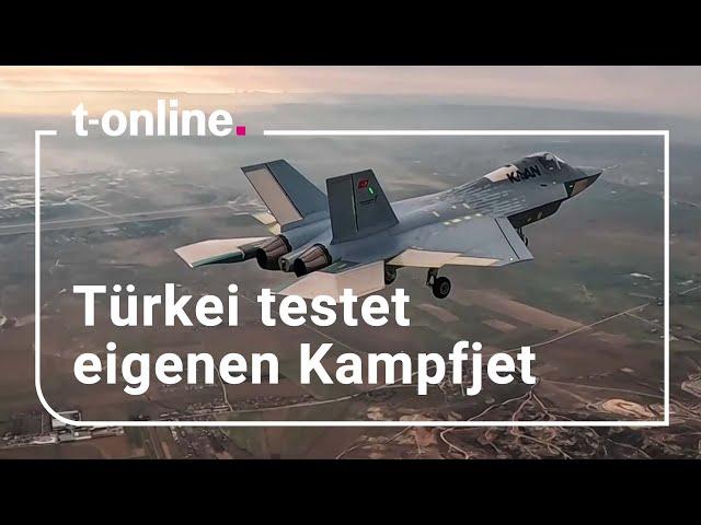 Nach Verzögerung hebt "Kaan" ab: Türkei absolviert Erstflug mit eigenem Kampfjet