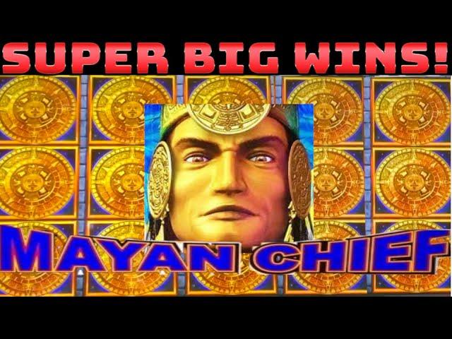 **SUPER BIG WINS!** 300+ FREE SPINS! Mayan Chief Konami Slot Machine Bonus