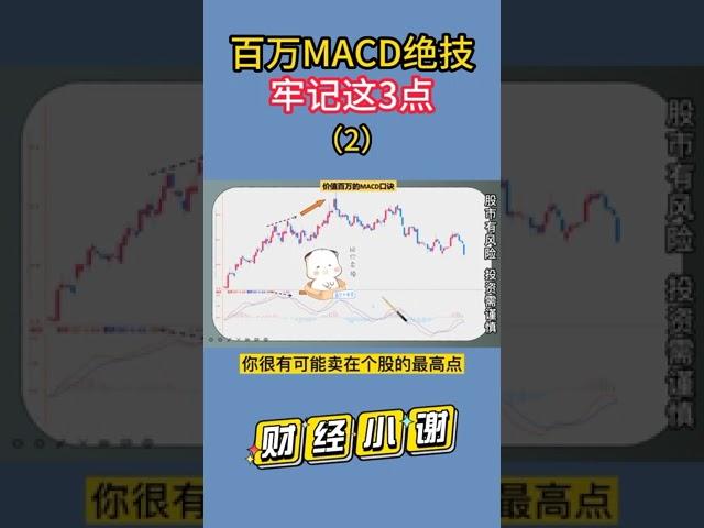 MACD绝技，牢记这3点（2） 想学MACD必看！ #股票分析 #技术分析 #macd #shorts