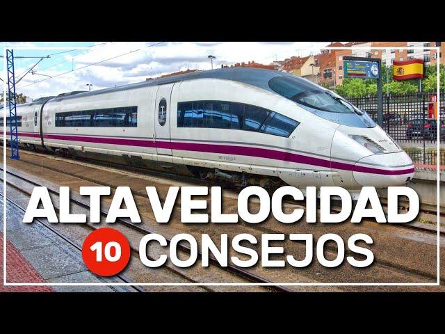  10 CONSEJOS para aprovechar el tren de ALTA VELOCIDAD en España al máximo  #158